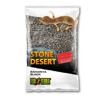 EXO TERRA Stone desert BAHARIYA BLACK 10kg z gliną